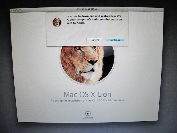 how to install os x lion